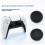 12 Pezzi di Cappucci di Ricambio per Joystick per Controller per PS5 / per PS4, Impugnature Antiscivolo per Levette Analogiche, Accessori di 3