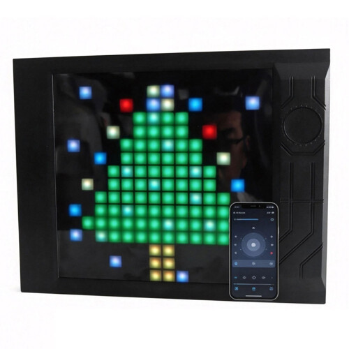 For Steam Machine Game Console Magnetic Faceplate Replacement Pixel Display Screen Panel Front Cover Accessory 1