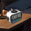 Fast Charging  Audio System, Charger for Phone, Digital Alarms Clock & Pickup Light,Large Digital LED Display 4