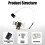 Hotend Heating Assembly for  A1/ A1 ,Zirconia Ceramic Base Strong Thermal Insulation,Thermal Grease 7