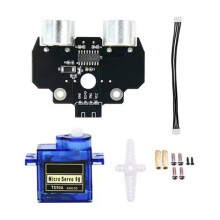 High-Precision Horizontal Ultrasonic Sensor, Distance-Sensing Technology (XH2.54-4Pin Port) for DIY Robot Car Kit