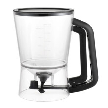 Distributeur de Pâtes, Entonnoir à Pâtes, Distributeur de Liquide Portatif pour Cupcakes, Tasse à Mesurer, Outil de Pâtisserie