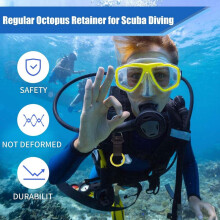 2 PCS Scuba Octopus Mouthpiece Holder,Octopus Holder for Scuba Diving Mouthpiece Keeper for 2nd Stage Regulator Octopus
