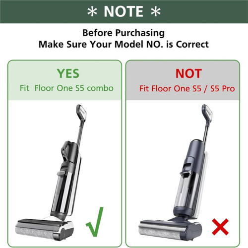 Only S5 Combo Roller Brush Replacement for  Floor ONE S5 Combo 2