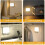 Motion Sensor Light Led Square Lamp for Bedroom Kitchen Stair Hallway Wardrobe Cupboard Lighting Night Light 4