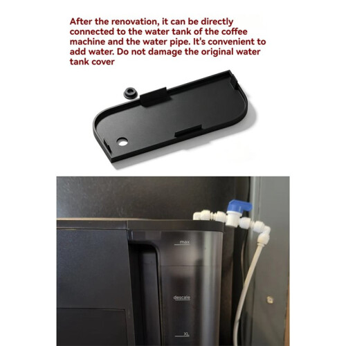 Cache de Modification pour Réservoir D'Eau de Machine à Café pour  Luxe Cafe ES601 ES655 ES701 2