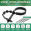 60cm Heavy Duty Tree Straps 5-Pack, Adjustable Tree Ties for Strong, Weather-Resistant Plant Support 2