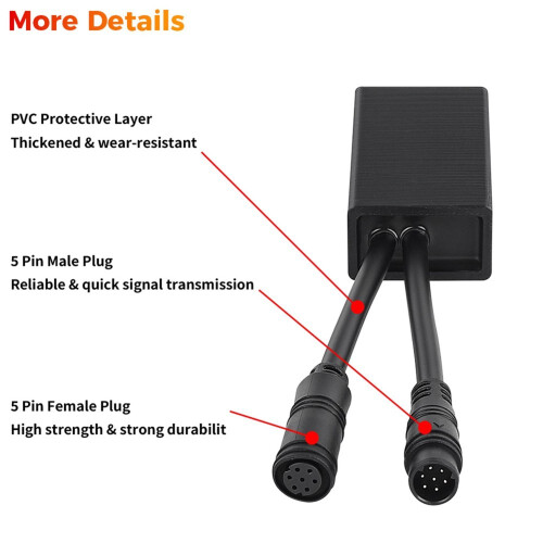 Speed Unlock Tuning Chip Compatible with  5  Electric Scooter, Remove Speed Limit, Max Speed  to 30km/H 1