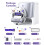 21 Pcs Replacement Parts for  Flow Robot Vacuum Cleaner Main Side Brush Filter Roller Mop Dust Bag 8