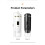 Handheld Portable Wireless Coffee Maker Heating Extraction with Digital Display Capsule Coffee Cup for Hikers Campers A 9