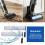 Roller Brush Replacement 3pcs & Vacuum Filters 4pcs for  F25  ACE LT RT 4