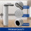 Roller Brush Replacement 3pcs & Vacuum Filters 4pcs for  F25  ACE LT RT 5