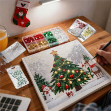 120PCS Reusable Diamond Painting Beads Storage Bags for DIY Diamond Art, Bead Organizer, Supplies Storage