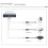 Gigabit 5V 2.4A/3.5A PoE Splitter - 48V to 5V USB Power Module for Network Devices, Type-C Output 4