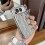 Electroplated Water Ripple Case for  Duo Fold Central Axis, All-Inclusive Shockproof Hard, Anti-Scratch Red 5