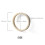 Washer Replacement for Saeco//Gaggia Espresso Machine Grinder - Wool  40x34x5mm 4