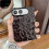 Electroplated Water Ripple Case for  Duo Fold Central Axis, All-Inclusive Shockproof Hard, Anti-Scratch Silver 7