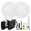 Silent Sweep-Second Wall Clock Movement Kit(Include Two Sets of Hands and A Numeric Dial), for DIY Frameless Wall Clocks 2