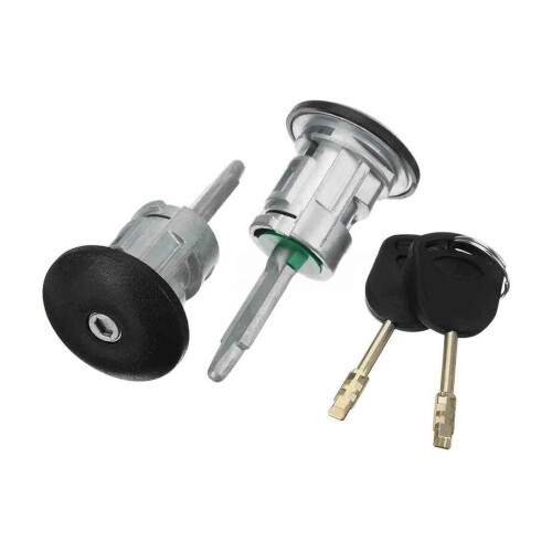 Front Left and Right Door Lock Cylinders and Keys 4060638 4060639 for  Transit 1