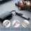 Quick Release Keychain Carabiner Detachable Double Swivel Snap Hook for Car Keys, USB Drives, Tools 3