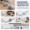Magnetic Keyboard Cable Counterweight Slider Data Cable Hub Round Hardware Nameplate Reconfiguration Table Ornament 6