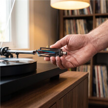 Staffa per Testina per Giradischi Hi-Fi, Attacco Standard da 1/2", per Testina di Giradischi per Dischi In Vinile LP