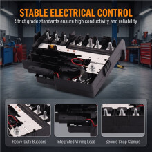 84646135 Scatola Fusibili Auto, Blocco Fusibili di Distribuzione Batteria per Silverado per Sierra 2500 HD 3500 HD 2020-2023