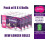 Cushelle Cushelle Quilted Roll Tissue Paper Longer Extra Soft Absorbent - 32 ROLLS 8 X 4 1