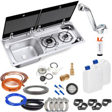 DOMETIC 9722 CAMPERVAN MOTORHOME HOB/SINK COOKER FULL INSTALLATION KIT