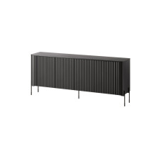 Cama VERA chest of drawers 190x40x80 black matt