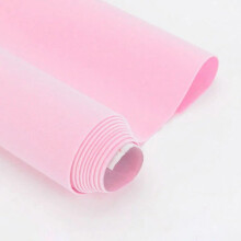 (Pink) Self Adhesive Velvet Fabric Sticky Felt Liner for Jewelry Box Drawer Liner 5Pcs HOT