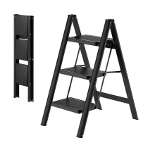 Portable Step Ladder Lightweight Folding Step Stool Anti Slip Tread,Heavy duty 28.3 Inches