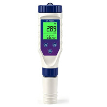 Medidor de Agua Digital 5 en 1 con Pantalla LCD: PH, Salinidad, TDS, EC y Temperatura. Probador de Calidad del Agua para Acuarios, Piscinas