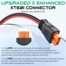 Kabel Solarny XT60i 10AWG 3FT, Kabel Solarny do XT60i, Złącze Solarne do Złącza XT60i