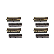 8X Professional Foil and Cutter Blades for Kemei TX1 TX3 Electric Shavers Blades Double Foil Cutter Blade Net