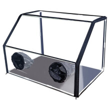 Compacte Kweekbox voor Champignons met Elastische Hoezen en Ventilatieopeningen, Still Air Mushroom Box