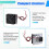 2X Thermoelectric Peltier Plate Module Cooling System Radiator for Small Space Cooling 7
