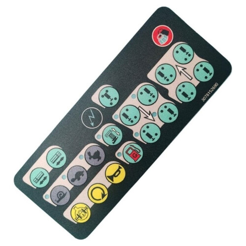 Control Box Decal 3078152690 for  Compact 10DX, Compact 12DX, H15SXL 2
