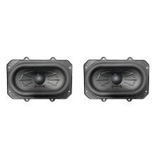 2X Oval Bass Woofer Sound Speaker System Loud 80W Power 3 Ohm Impedance and 0.05-2kHz Frequency for Boombox3