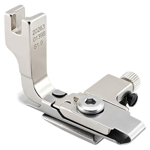 Adjustable Double Layer Gathering Presser Foot, Upper Flat Lower Ruffling Sewing Foot, Make Ruffle  Silk, Chiffon
