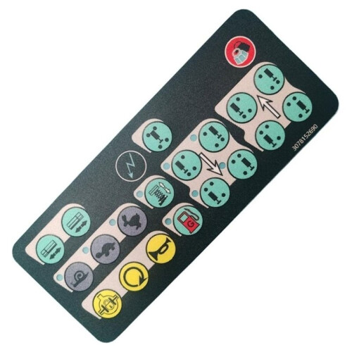 Control Box Decal 3078152690 for  Compact 10DX, Compact 12DX, H15SXL 2