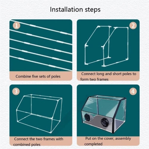 Compact Mushroom Growing Box Featuring Elastic Sleeves and Ventilation ,Still Air Mushroom Box 2