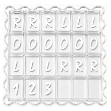 Tavola da Mahjong Americana per Solo, Tavola da Pratica Mahjong In Acrilico per Gioco Individuale, Accessori Mahjong per Principianti, Trasparente
