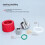 GL45 Bottle Cap PH Electrode Sampling Mouth GL45 Fermenter Refill Bottle Sampling Receiver Bottle Mouth Accessories 3