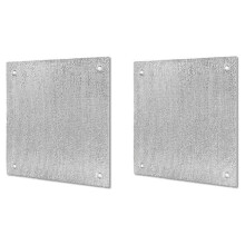 2pcs Window Sun Shade Film Home Sunshade Protector Pad Aluminum Foil Anti-UV Insulation Film Window Film Sunshade