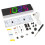 -RGB LED Digital Alarm Clock DIY Kit,Electronic Soldering Practice Module for Beginners and Hobbyists White 1