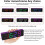 -RGB LED Digital Alarm Clock DIY Kit,Electronic Soldering Practice Module for Beginners and Hobbyists 4