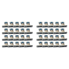 40Pcs USB Jack 3.1 Type-C 2Pin Female Connector Jack Data Charging Port Small Electrical Charging Base with Fixing Plate