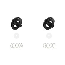 2X Coffee Machine Brewing Basket Bottom Spring Loaded Stopper Kits Fit for Coffee Makers Brew Basket