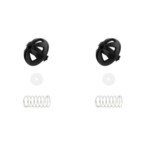 2X Coffee Machine Brewing Basket Bottom Spring Loaded Stopper Kits Fit for  Coffee Makers Brew Basket